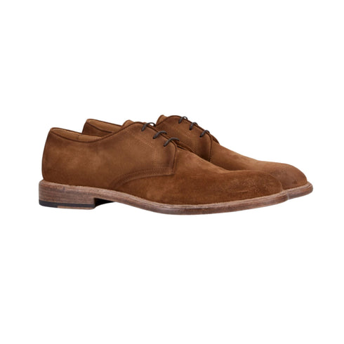 Corvari Scarpe stringate Scarpa stringata Uomo in suede Tabacco - Francavilla Moda
